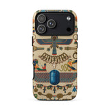 Egyptian Pattern - Auguste Racinet Iphone Case 17 Pro Max / Matte Iphone 12 Pro Max Case Egyptian Motifs Blue Auguste Racinet, Pattern,