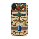 Egyptian Pattern Auguste Racinet Iphone Case, Xr / Matte, Phone Case Colorful Ancient Egyptian Inspired Artwork Symbols
