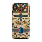 Egyptian Pattern Auguste Racinet Iphone Case, Xs Max / Matte, Phone Case Ancient Egyptian Inspired Artwork Symbols