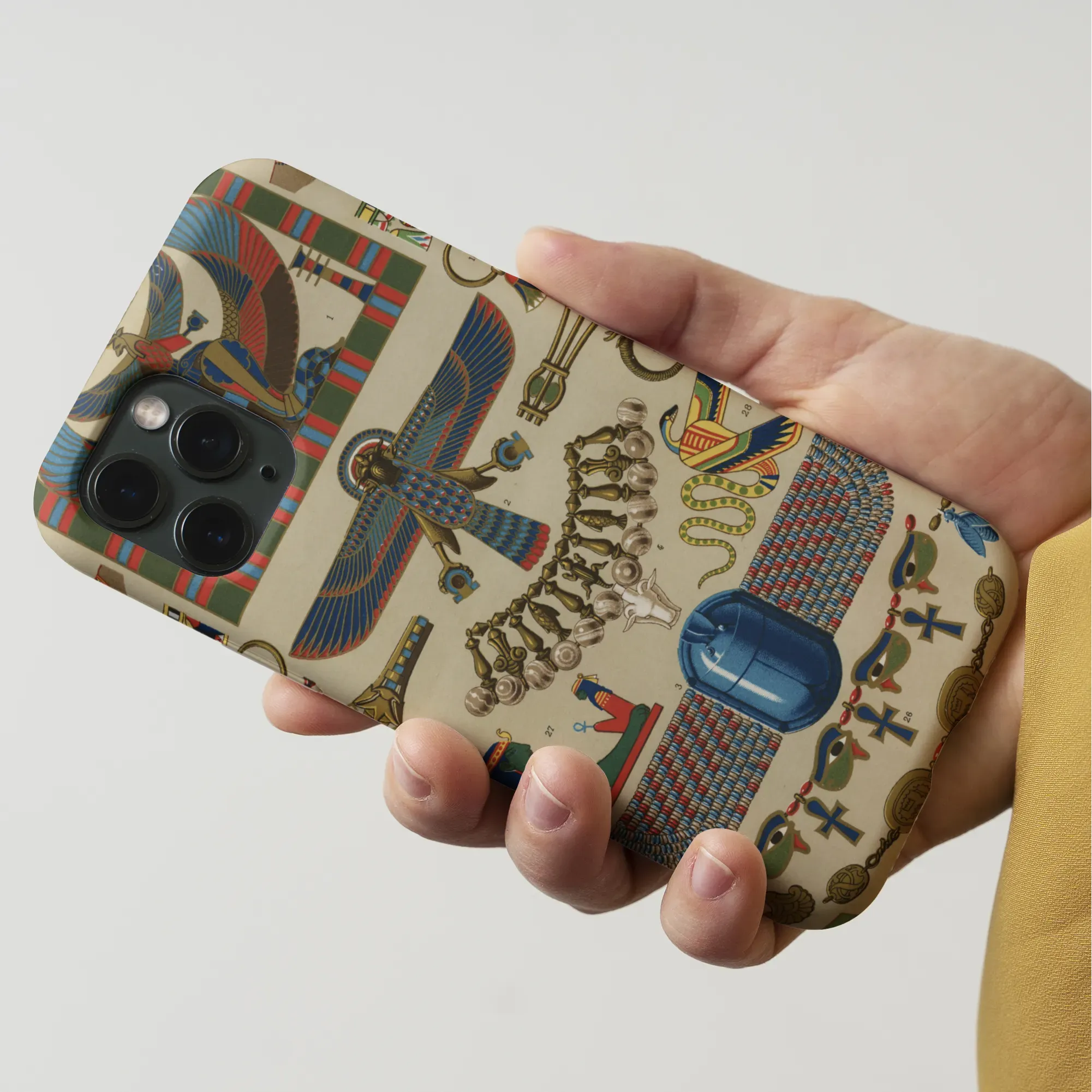 Egyptian Pattern By Auguste Racinet Tough Phone Case - Mobile Phone Cases - Aesthetic Art
