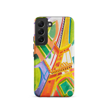 Torre Eiffel - Robert Delaunay Custodia Samsung, Galaxy S22 / Opaco, Custodie per Telefono Cellulare, Toby Leon