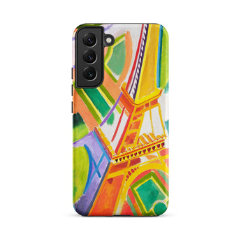 Eiffel Tower - Robert Delaunays Phone Case, Samsung Galaxy S22 Plus / Matte, Mobile Cases, Toby Leon