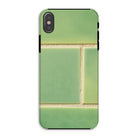 Emerald City Green Tiled Iphone Case, Xs / Matte, Phone Case Minimalist Green Tile Design