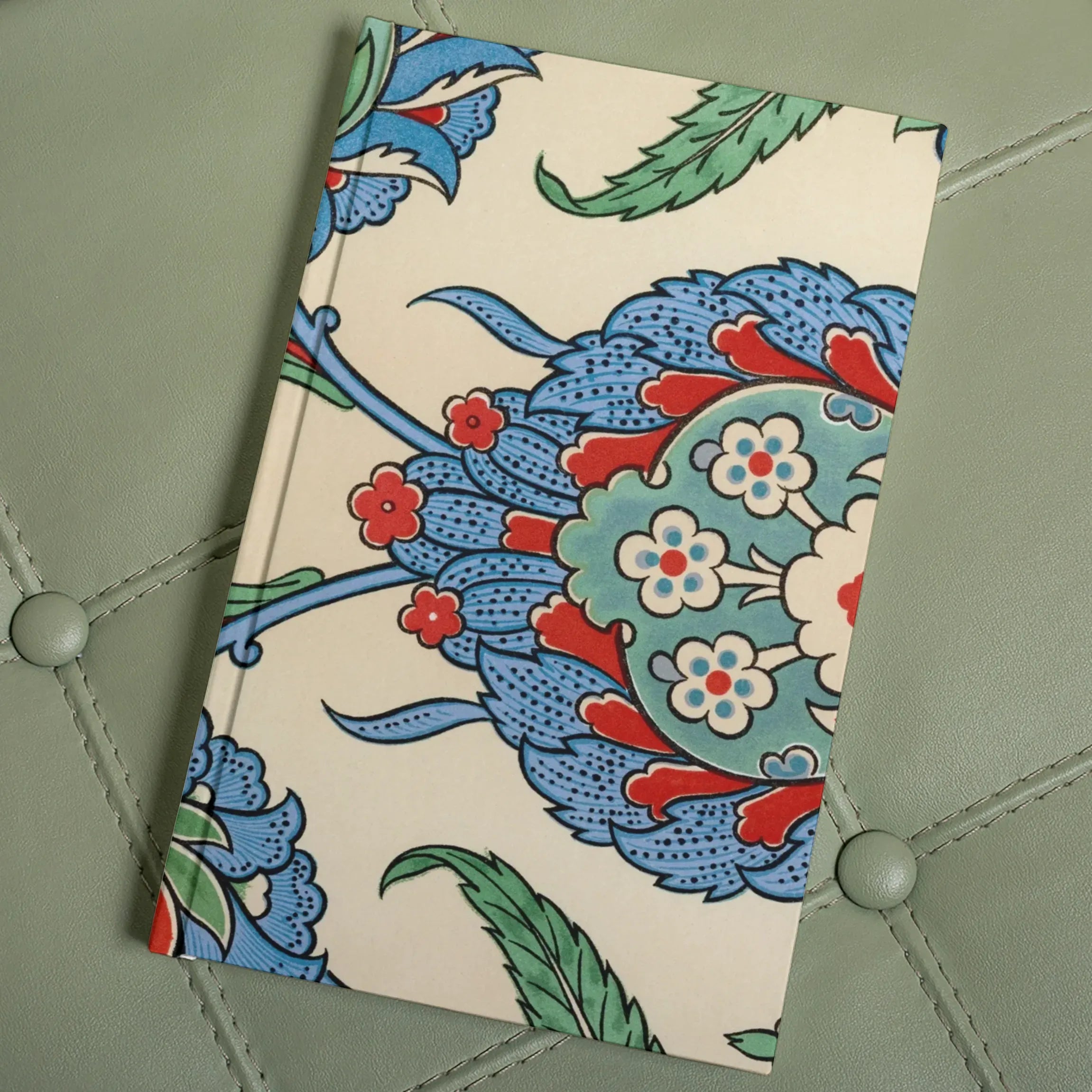 Emile Prisse D’avennes La Decoration Arabe Plate 51 Hardback Journal - Notebooks & Notepads - Aesthetic Art