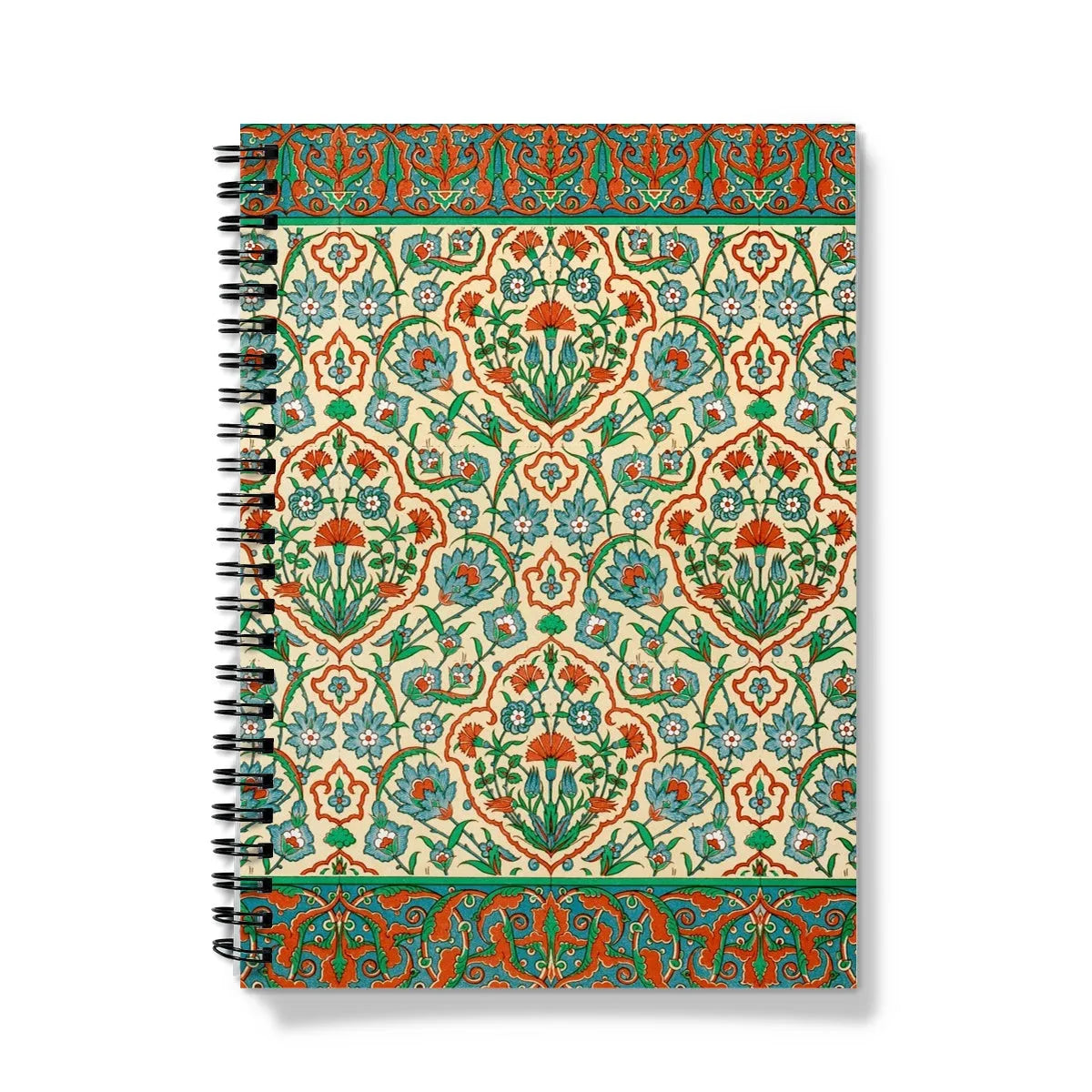 Emile Prisses D’avennes Pattern La Decoration Arabe Plate 33 Notebook - A5 / Graph - Notebooks & Notepads - Aesthetic
