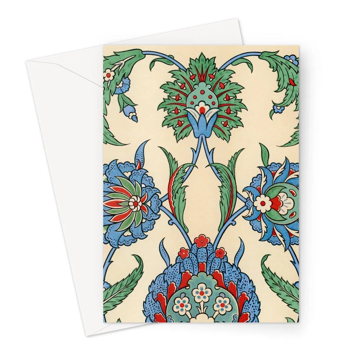 Emile Prisses D’avennes La Decoration Arabe Plate 51 Greeting Card - A5 Portrait / 1 Card - Notebooks & Notepads