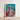 Framed Portrait Tattooed Man White Cowboy Hat Red Lowbrow Pop, Art, Emilio Stands