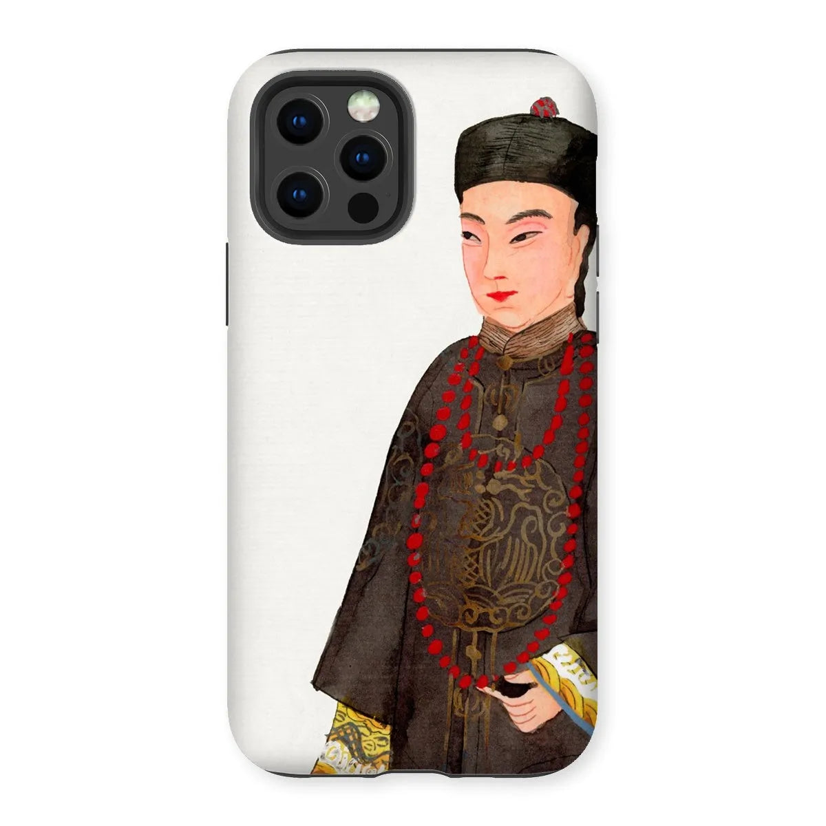 Emperor’s Courtier - Chinese Manchu Aesthetic Art Phone Case - Iphone 12 Pro / Matte - Mobile Phone Cases - Aesthetic