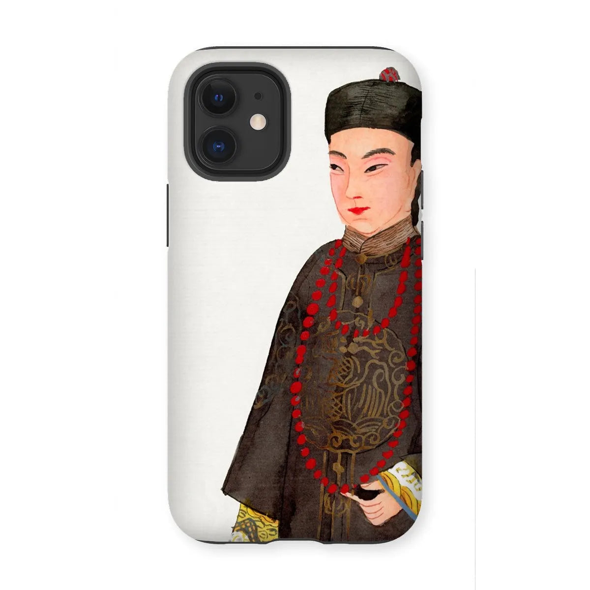 Emperor’s Courtier - Chinese Manchu Aesthetic Art Phone Case - Iphone 12 Mini / Matte - Mobile Phone Cases