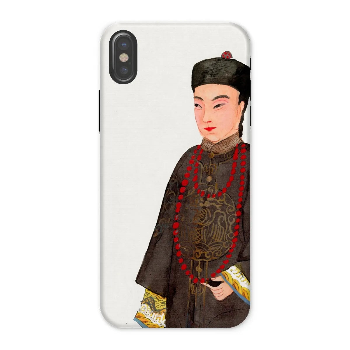 Emperor’s Courtier - Chinese Manchu Aesthetic Art Phone Case - Iphone x / Matte - Mobile Phone Cases - Aesthetic Art