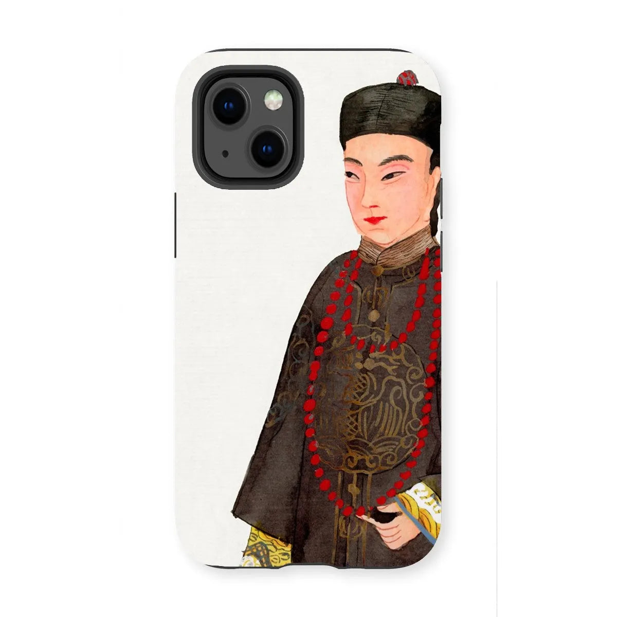 Emperor’s Courtier - Chinese Manchu Aesthetic Art Phone Case - Iphone 13 Mini / Matte - Mobile Phone Cases
