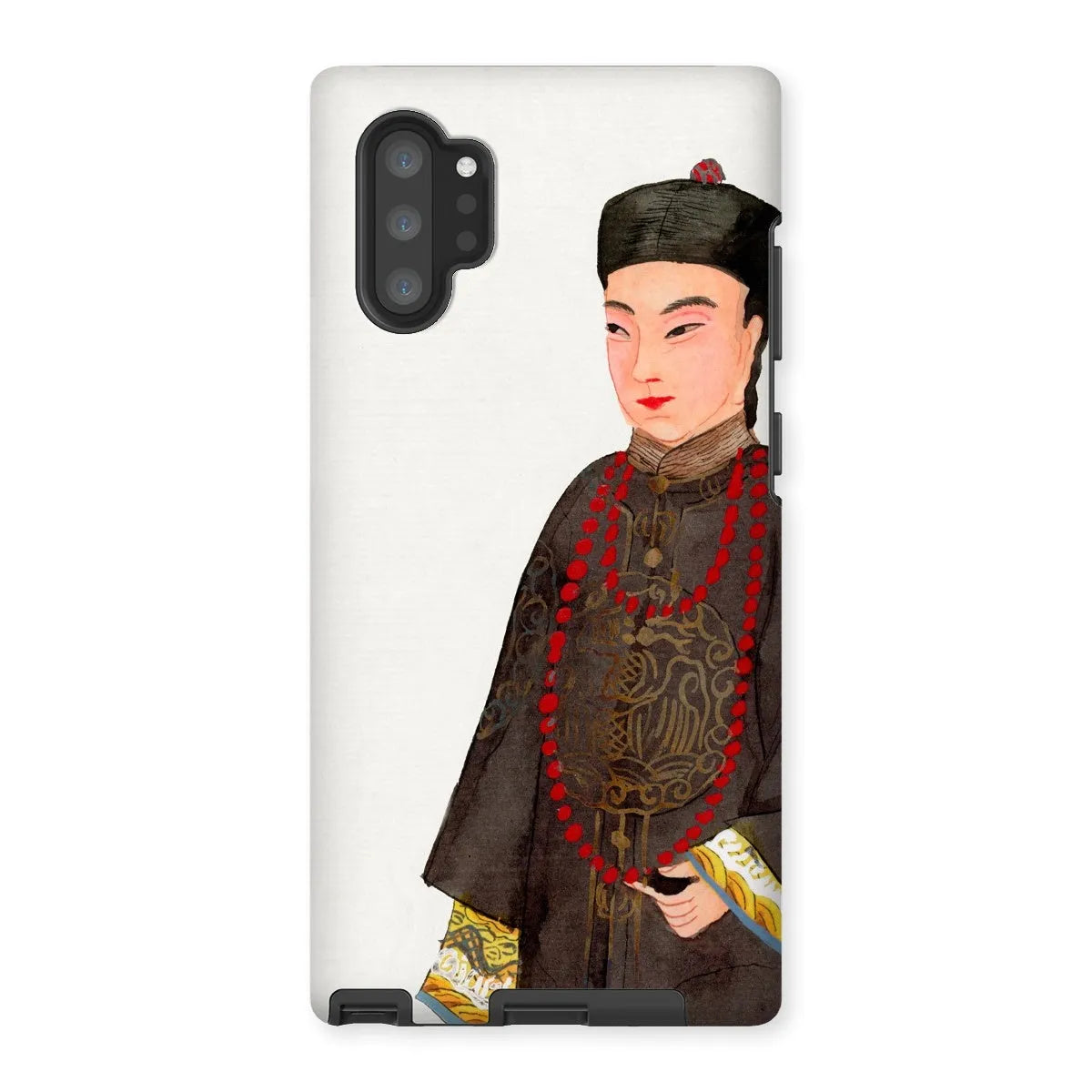 Emperor’s Courtier - Chinese Manchu Aesthetic Art Phone Case - Samsung Galaxy Note 10p / Matte - Mobile Phone Cases