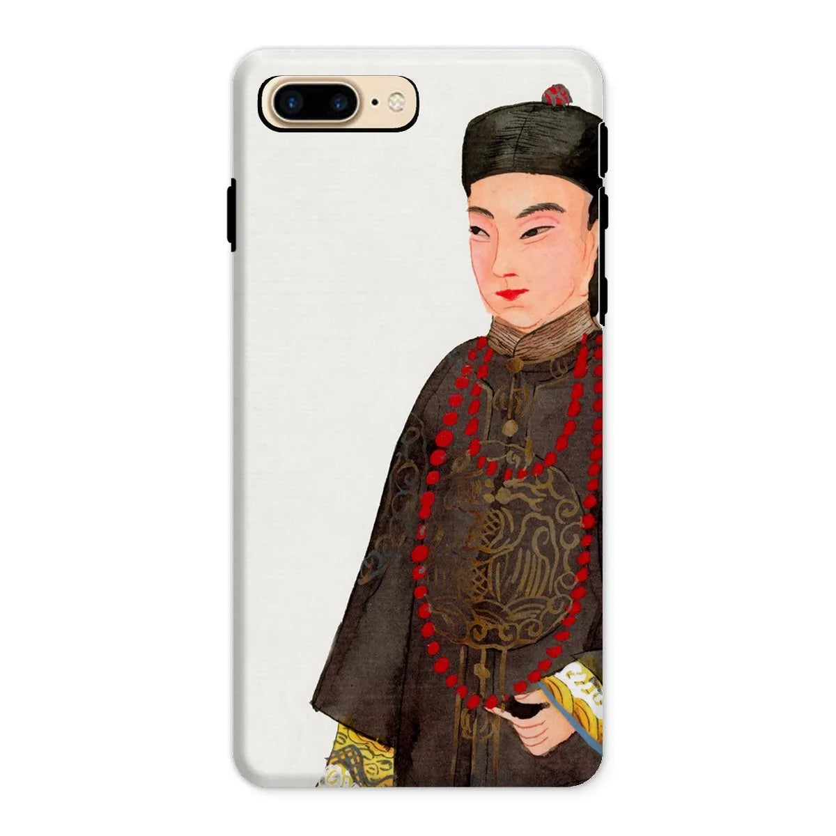 Emperor’s Courtier - Chinese Manchu Aesthetic Art Phone Case - Iphone 8 Plus / Matte - Mobile Phone Cases - Aesthetic