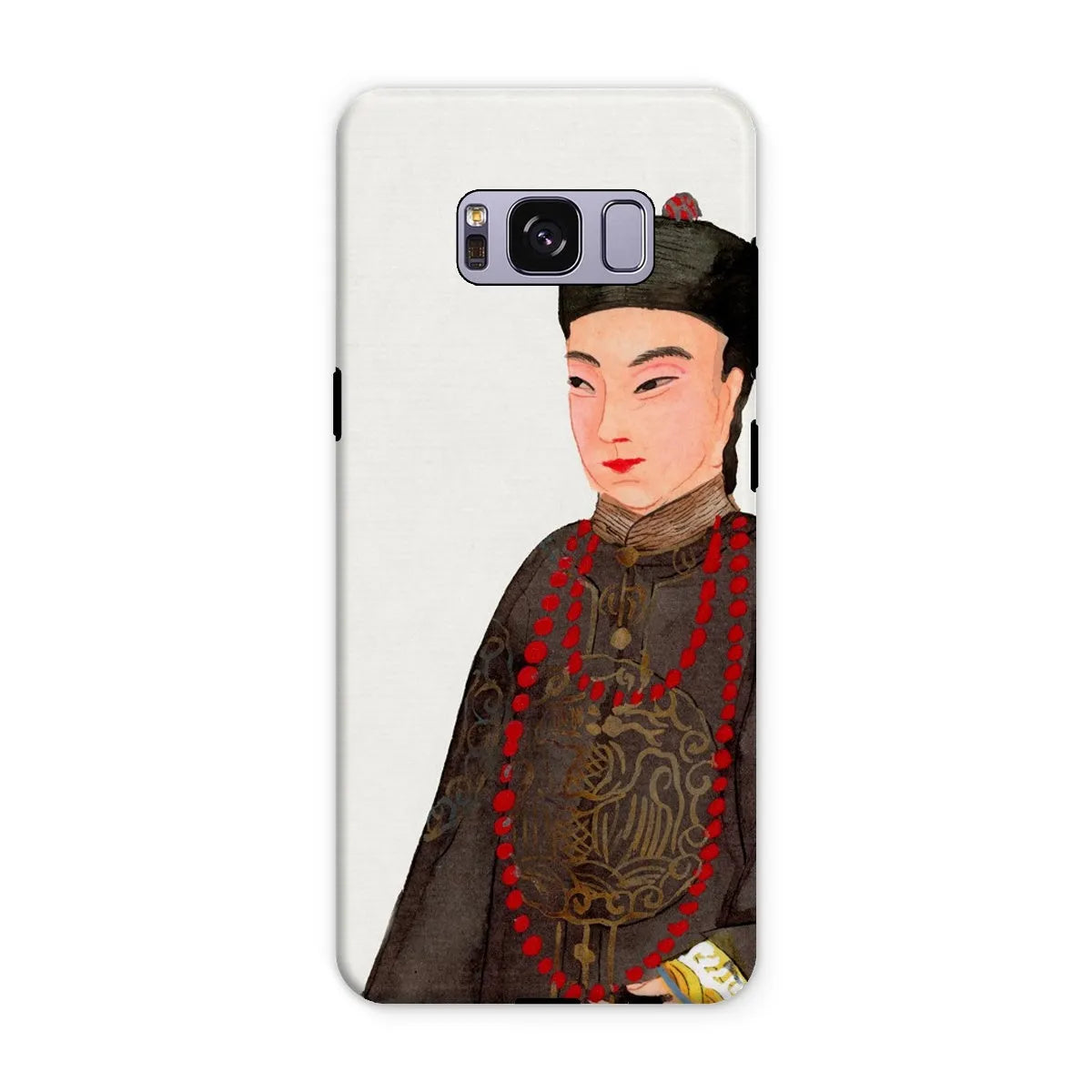 Emperor’s Courtier - Chinese Manchu Aesthetic Art Phone Case - Samsung Galaxy S8 Plus / Matte - Mobile Phone Cases