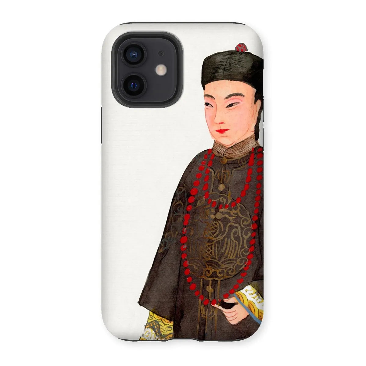 Emperor’s Courtier - Chinese Manchu Aesthetic Art Phone Case - Iphone 12 / Matte - Mobile Phone Cases - Aesthetic Art