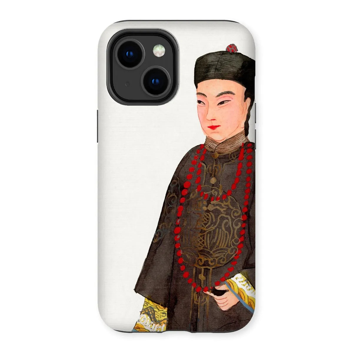 Emperor’s Courtier - Chinese Manchu Aesthetic Art Phone Case - Iphone 14 Plus / Matte - Mobile Phone Cases