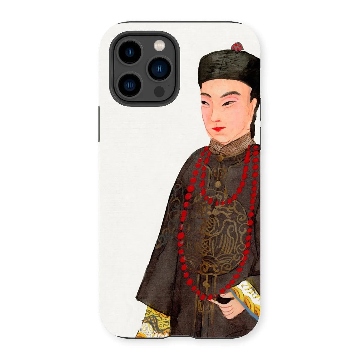 Emperor’s Courtier - Chinese Manchu Aesthetic Art Phone Case - Iphone 14 Pro / Matte - Mobile Phone Cases - Aesthetic