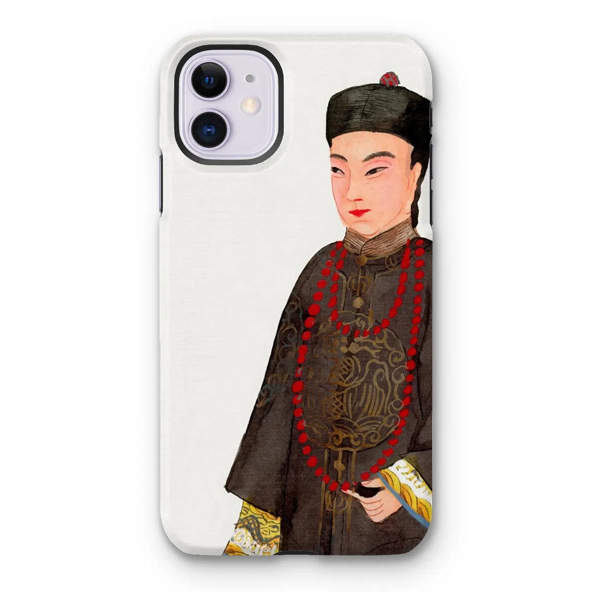 Emperor’s Courtier - Chinese Manchu Aesthetic Art Phone Case - Iphone 11 / Matte - Mobile Phone Cases - Aesthetic Art