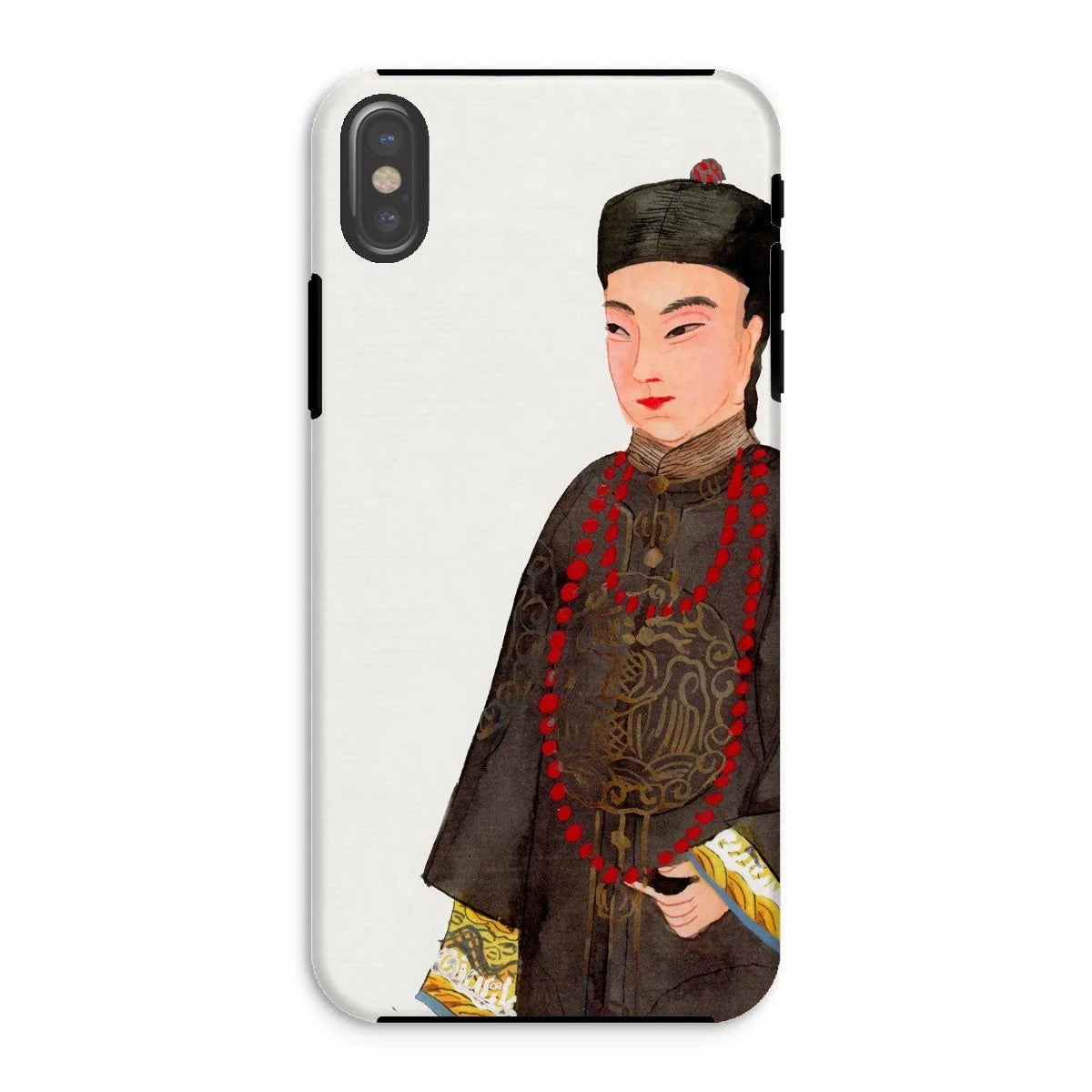Emperor’s Courtier - Chinese Manchu Aesthetic Art Phone Case - Iphone Xs / Matte - Mobile Phone Cases - Aesthetic Art