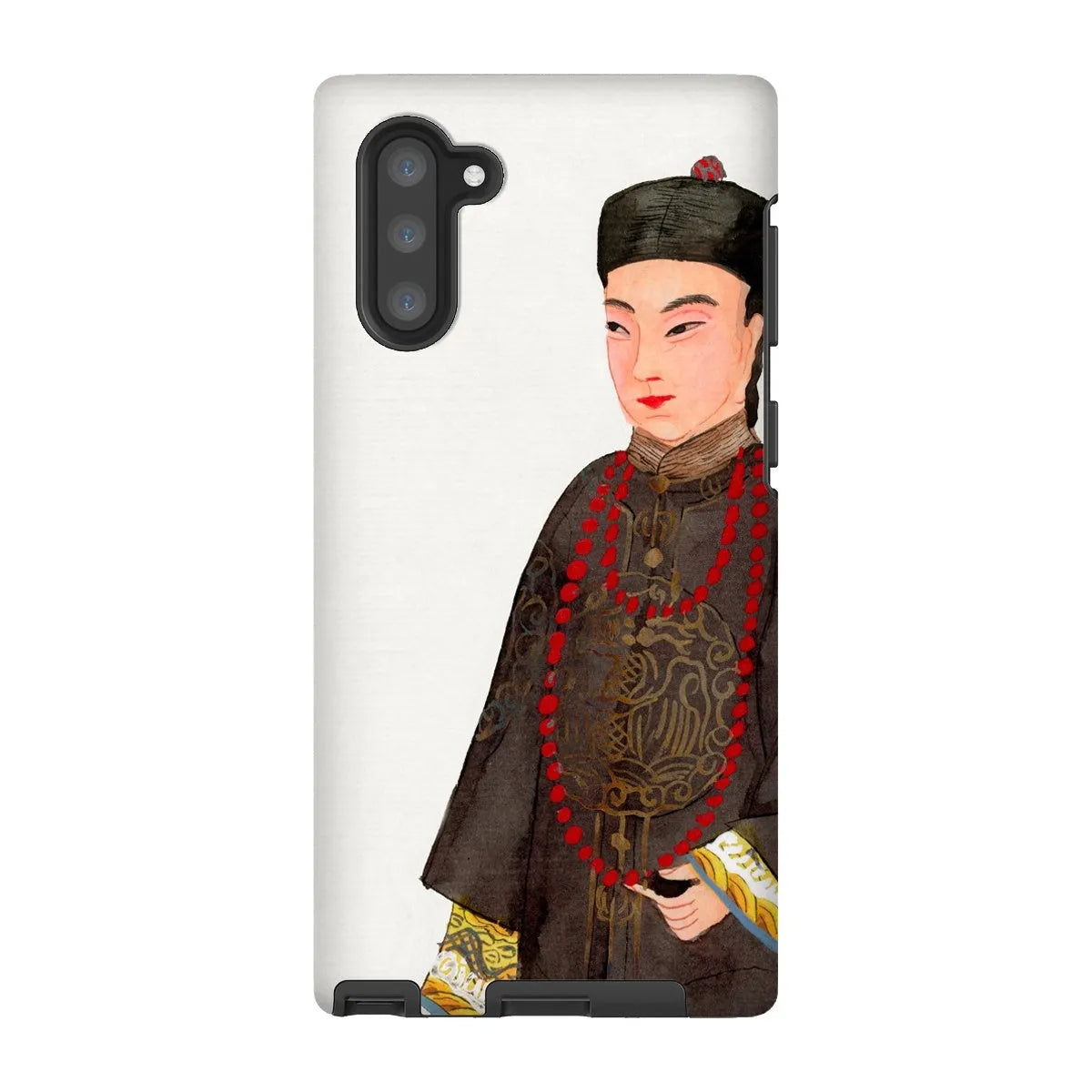 Emperor’s Courtier - Chinese Manchu Aesthetic Art Phone Case - Samsung Galaxy Note 10 / Matte - Mobile Phone Cases