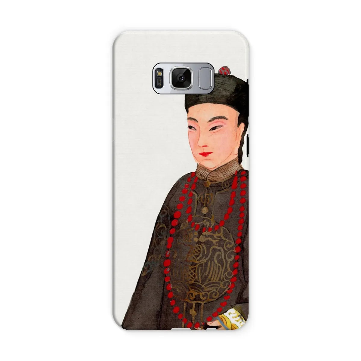 Emperor’s Courtier - Chinese Manchu Aesthetic Art Phone Case - Samsung Galaxy S8 / Matte - Mobile Phone Cases