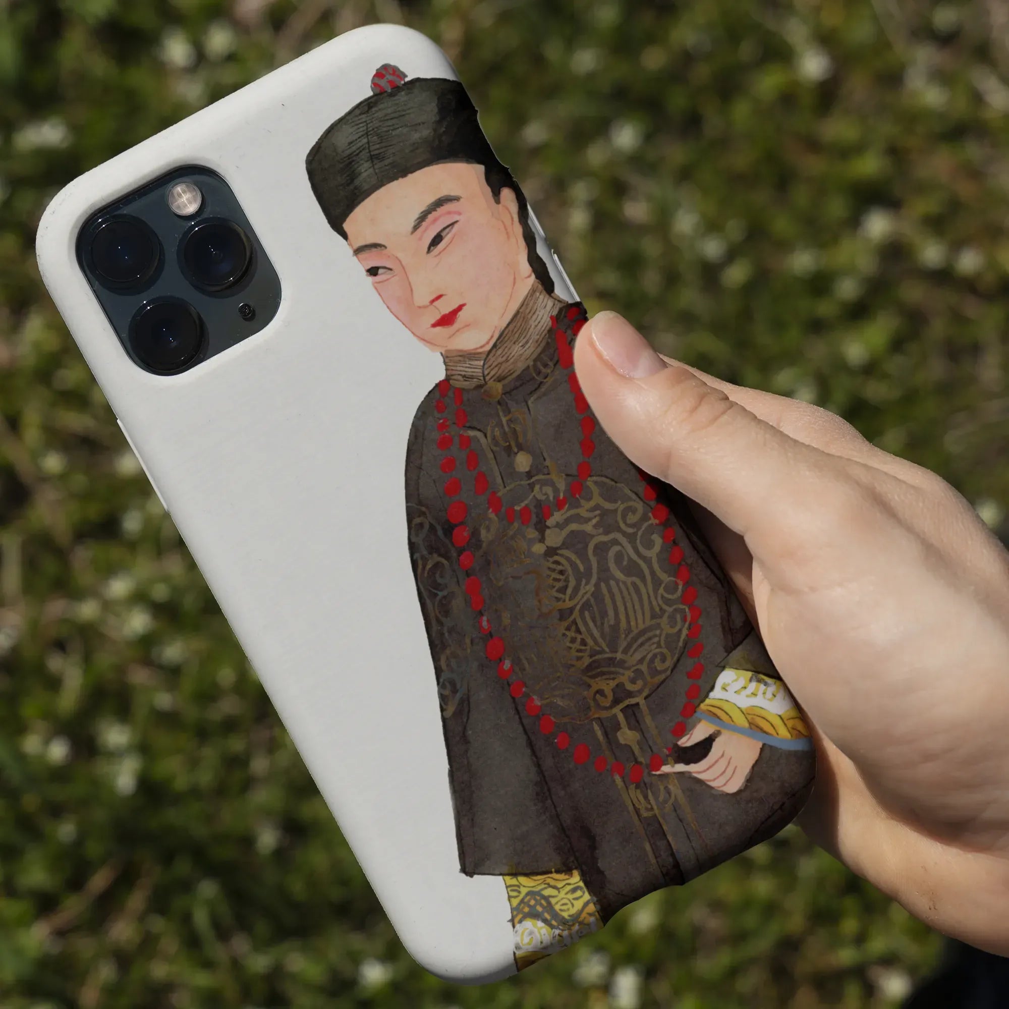 Emperor’s Courtier - Chinese Manchu Aesthetic Art Phone Case - Mobile Phone Cases - Aesthetic Art