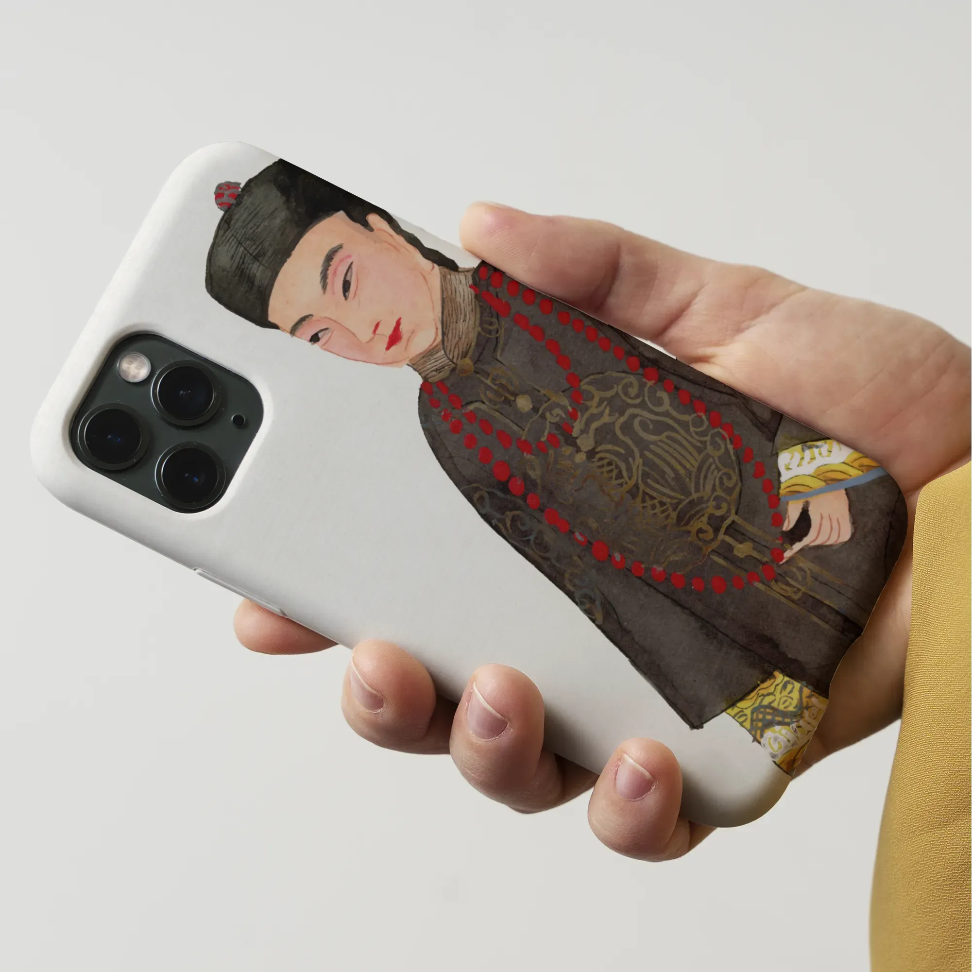 Emperor’s Courtier - Chinese Manchu Aesthetic Art Phone Case - Mobile Phone Cases - Aesthetic Art