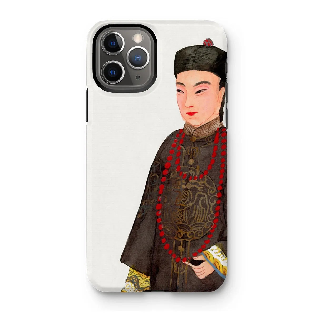 Emperor’s Courtier - Chinese Manchu Aesthetic Art Phone Case - Iphone 11 Pro / Matte - Mobile Phone Cases - Aesthetic