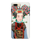 Empress - Manchu Fashion Iphone Case, 8 Plus / Matte, Phone Case Colorful Illustration Woman Traditional Chinese Attire