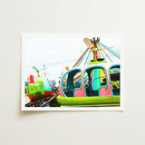 Empty Nest - Amusement Park Art Print / Canvas Giclée, Waking Dream Prints