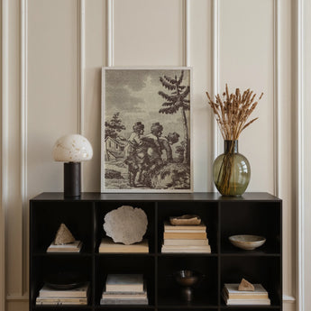 Engraving from the New Justine - Marquis De Sade Art Print / Canvas, Sade Art Print, Bare Clearing, Bodies Arranged