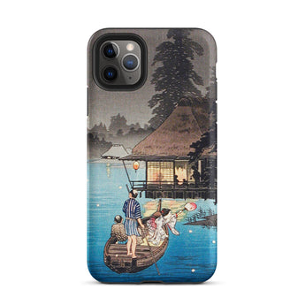 Enjoying the Evening Cool - Hiroaki Takahashi Iphone Case, 11 Pro Max / Matte, Japanese Art Phone Case