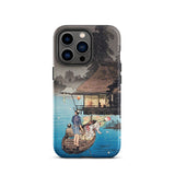 Enjoying the Evening Cool - Hiroaki Takahashi Iphone Case, 13 Pro / Matte, Japanese Art Phone Case