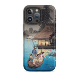 Enjoying the Evening Cool - Hiroaki Takahashi Iphone Case, 16 Pro Max / Matte, Artistic Phone Case