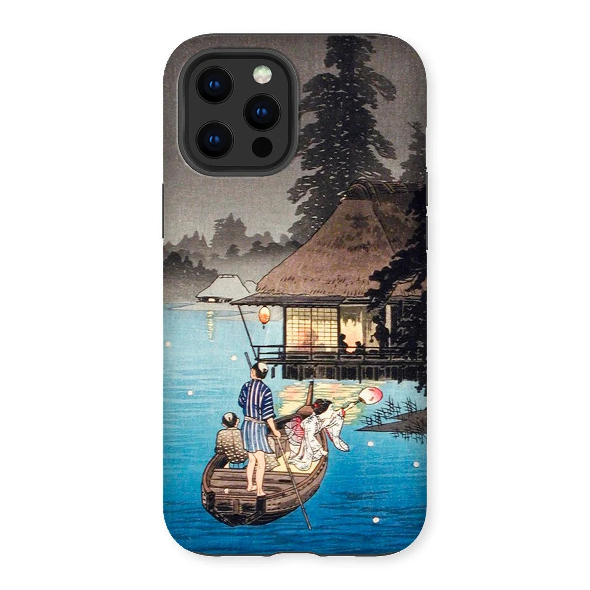 Enjoying the Evening Cool - Hiroaki Takahashi Iphone Case 13 Pro Max / Gloss Mobile Phone Cases