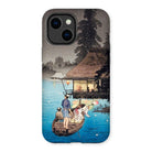 Enjoying the Evening Cool - Hiroaki Takahashi Iphone Case 14 Plus / Gloss Mobile Phone Cases