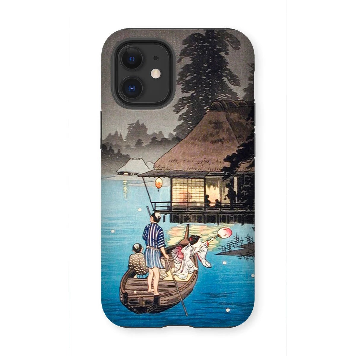 Enjoying the Evening Cool - Hiroaki Takahashi Iphone Case 12 Mini / Gloss Mobile Phone Cases