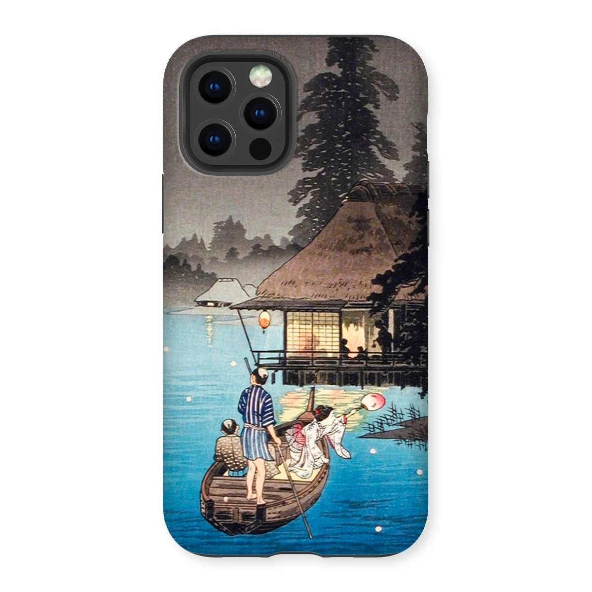 Enjoying the Evening Cool - Hiroaki Takahashi Iphone Case 12 Pro / Gloss Mobile Phone Cases