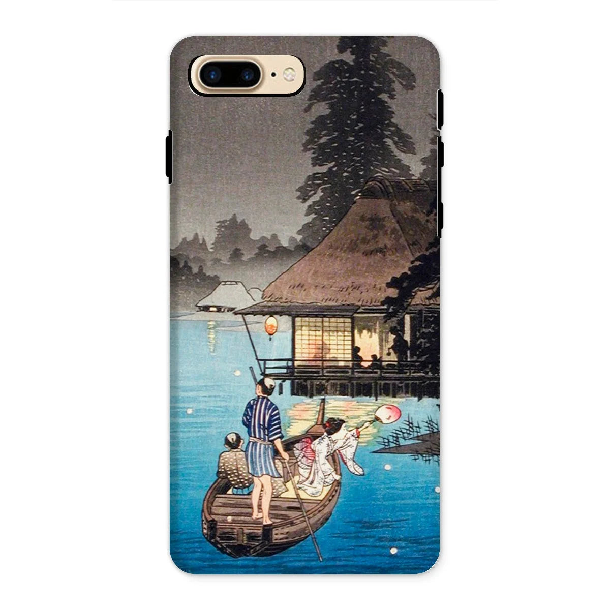 Enjoying the Evening Cool - Hiroaki Takahashi Iphone Case 8 Plus / Gloss Mobile Phone Cases