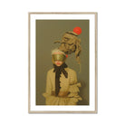 Enlightenment - Avant-garde Victorian Fashion Art Print, Framed Portrait Person Avant-garde Attire