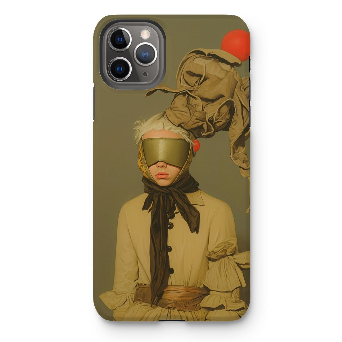 Enlightenment - Avant-garde Victorian Fashion Iphone Case, 11 Pro Max / Matte, Phone Case Surreal Art