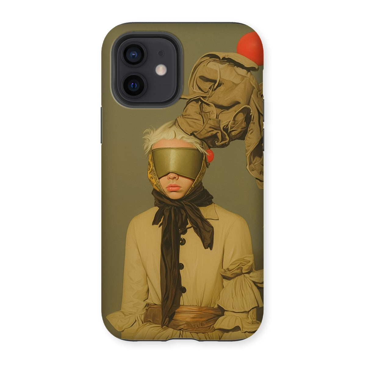 Enlightenment - Avant-garde Victorian Fashion Iphone Case, 12 / Matte, Iphone Case Surreal Portrait