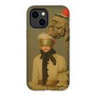 Enlightenment - Avant-garde Victorian Fashion Iphone Case, 14 Plus / Matte, Phone Case Surreal Portrait