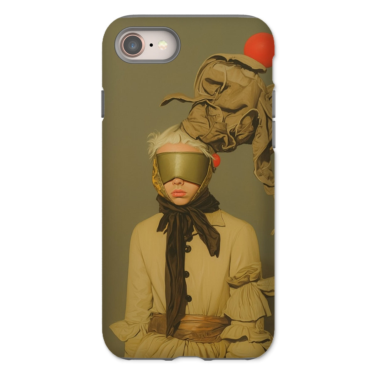 Enlightenment - Avant-garde Victorian Fashion Iphone Case, 8 / Matte, Phone Case Surreal Art