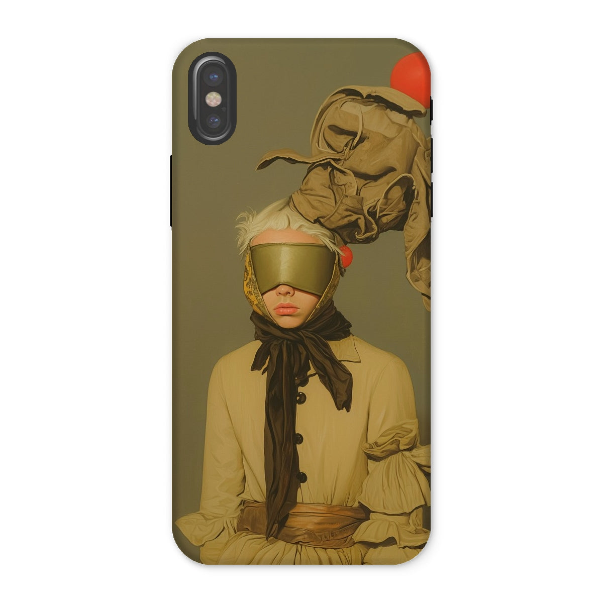 Enlightenment - Avant-garde Victorian Fashion Iphone Case, x / Matte, Phone Case Artistic Design