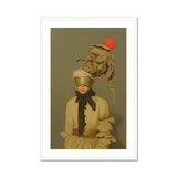 Enlightenment - Avant-garde Victorian Fashion Art Print, Framed Portrait Person Avant-garde Fashion