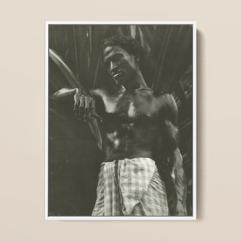 Ennui - Lionel Wendt Art Print / Canvas, 12x16’’ / 31x41cm / White Frame, Posters Prints & Visual Artwork, Toby Leon