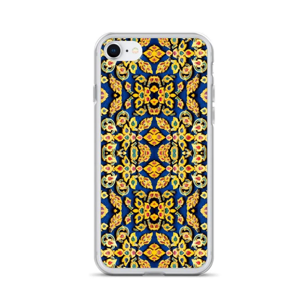 Entering Ayodhya Pattern Iphone Case | Bold Mosaic Pattern Thailand - Iphone Se - Mobile Phone Cases - Aesthetic Art