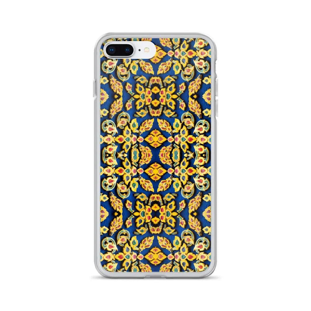 Entering Ayodhya Pattern Iphone Case | Bold Mosaic Pattern Thailand - Iphone 7 Plus/8 Plus - Mobile Phone Cases