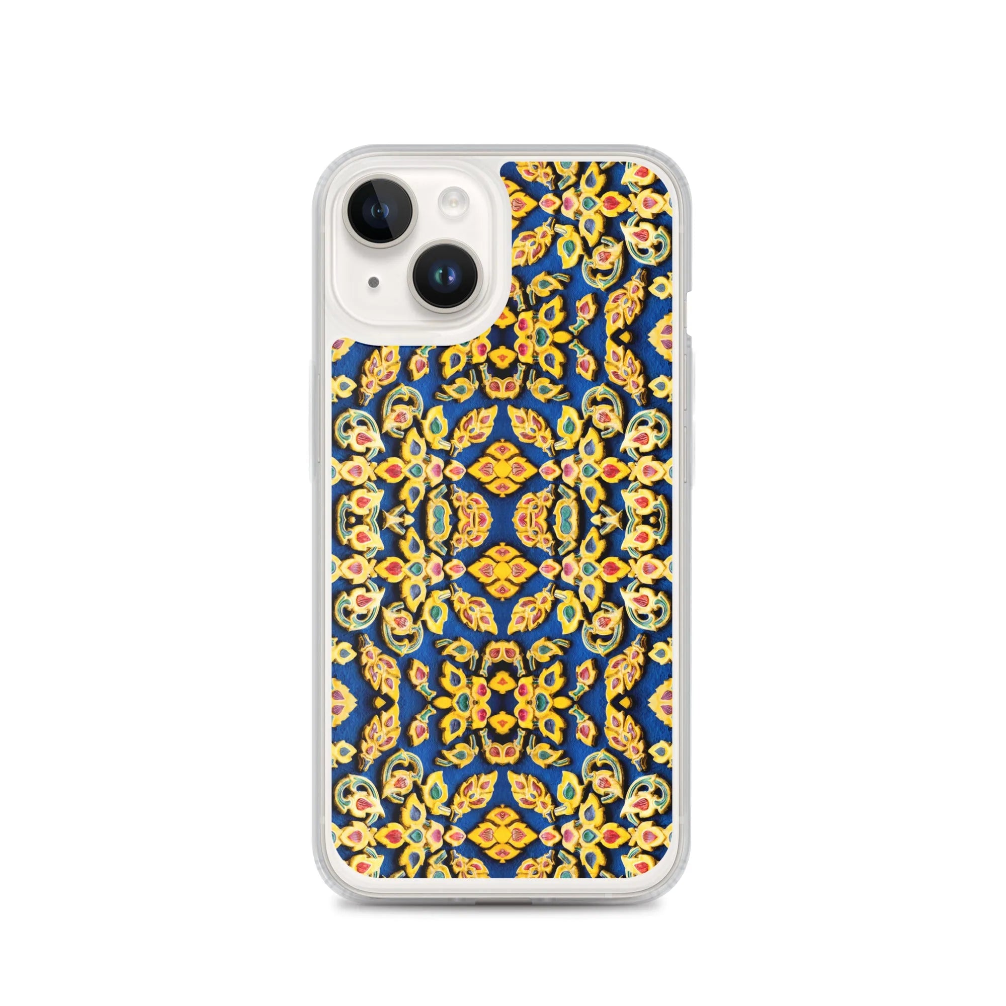 Entering Ayodhya Pattern Iphone Case | Bold Mosaic Pattern Thailand - Iphone 14 - Mobile Phone Cases - Aesthetic Art